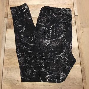 TC LuLaRoe Flower Leggings