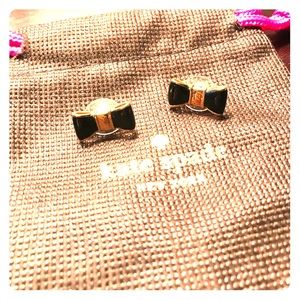 Kate Spade bow earrings