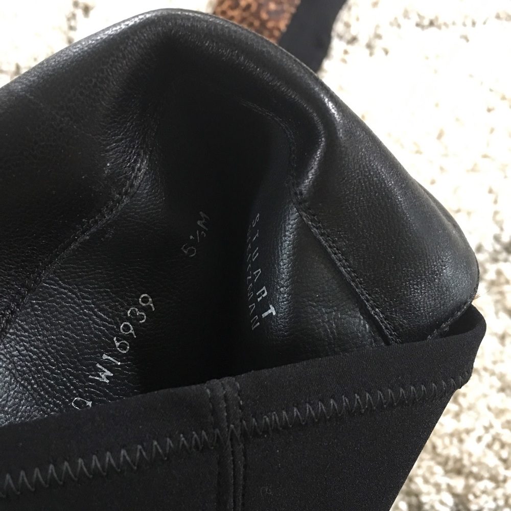 Stuart Weitzman Calf Hair Over The Knee Boots - Picture 5 of 7