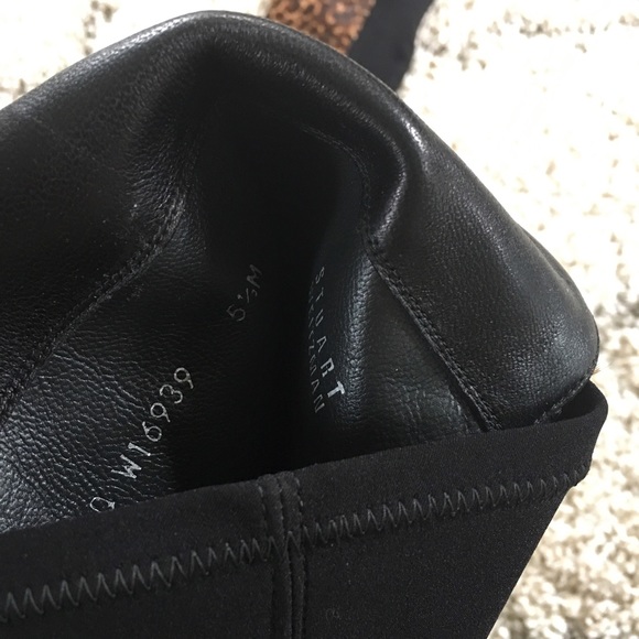 Stuart Weitzman Calf Hair Over The Knee Boots - Picture 5 of 7