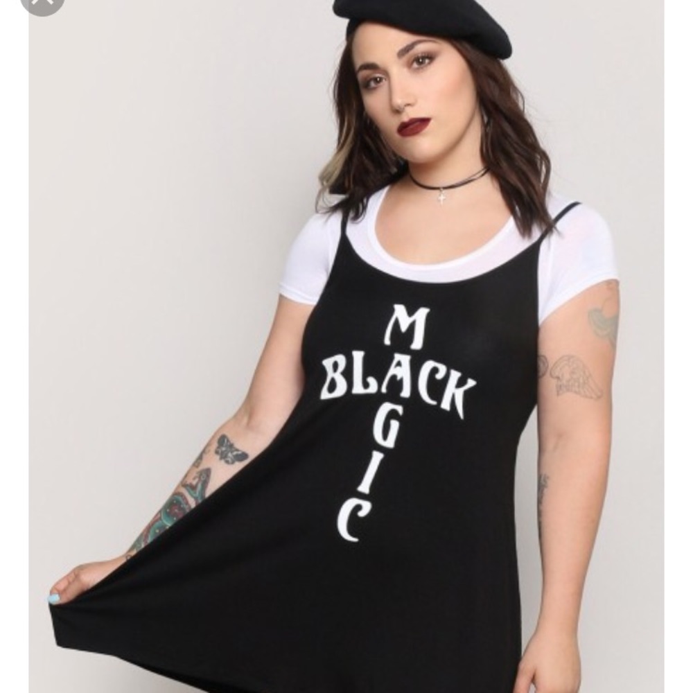 Gypsy warrior black magic dress