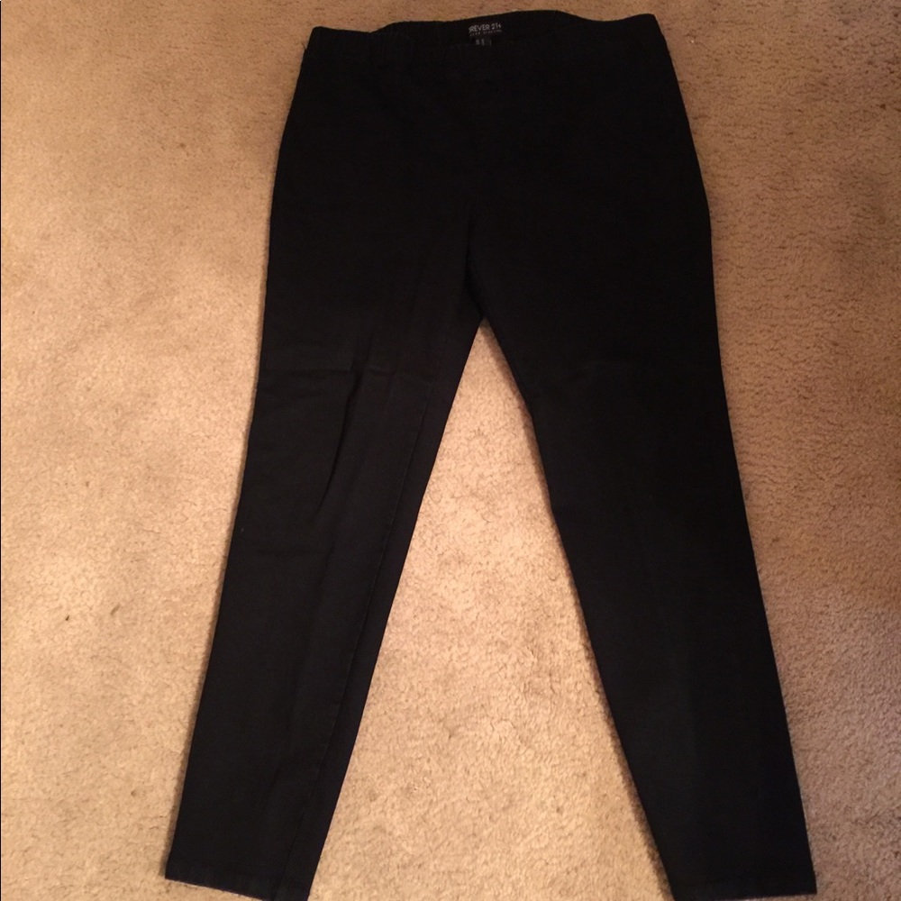 Elastic waist pants