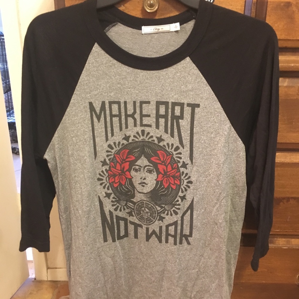 Obey baseball tee