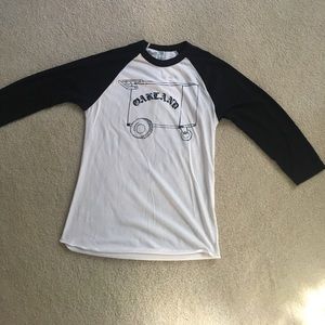 OAKLAND baseball tee