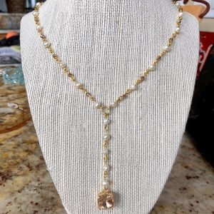 Statement Dangle Choker Necklace!