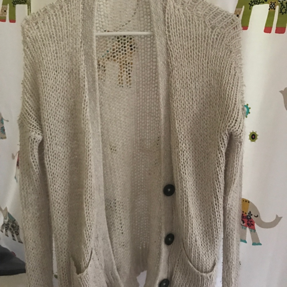 Hollister boyfriend cardigan