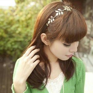 Golden Leaves Headband