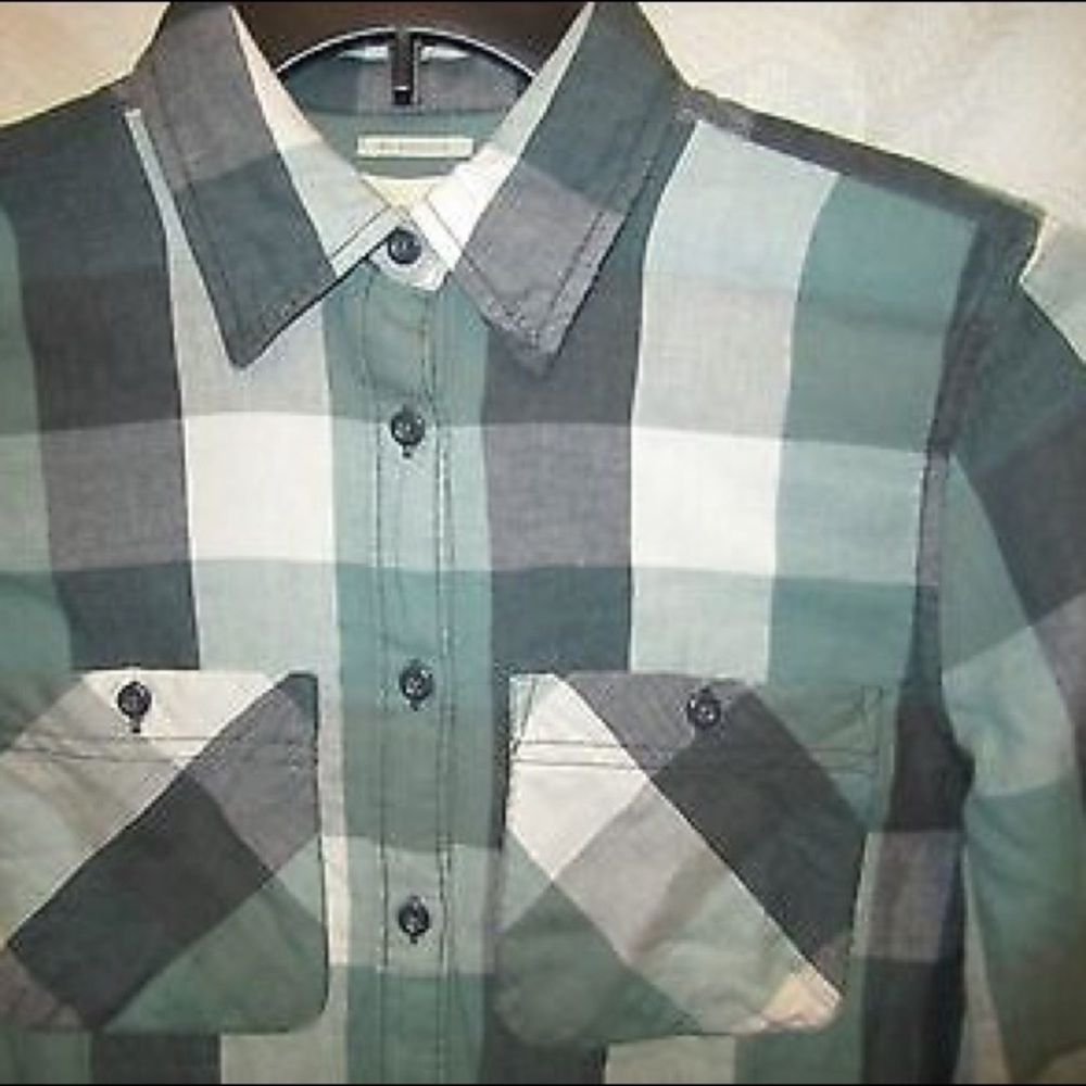 Denim&Supply boyfriend cotton flannel, size L
