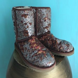 Sequin Ugg Sz. 8