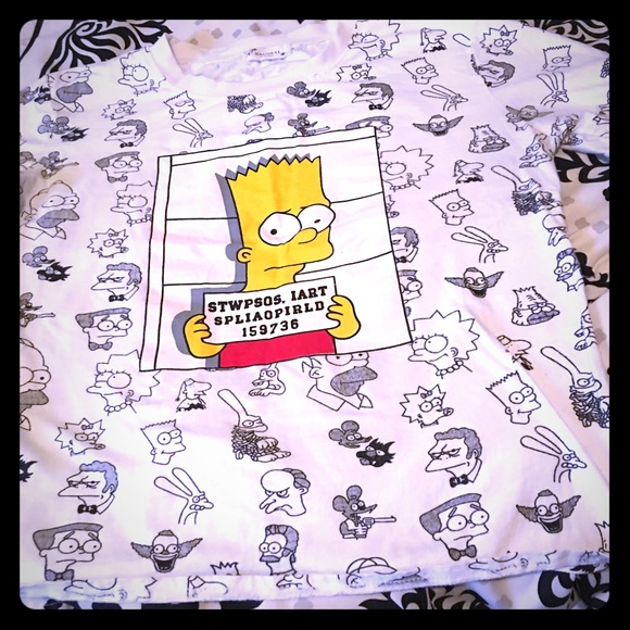 Bart Simpson t shirt - Picture 1 of 4