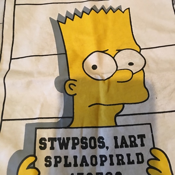 Bart Simpson t shirt - Picture 3 of 4