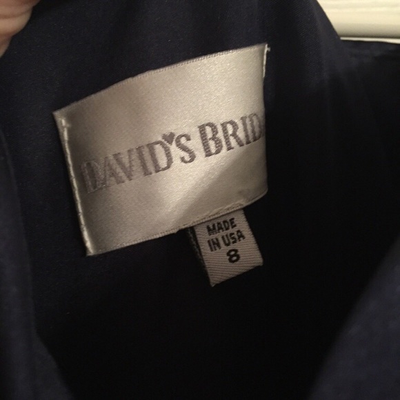 David’s bridal short bridesmaid dress - Picture 2 of 3