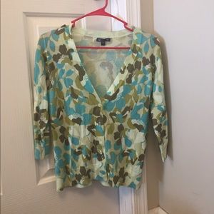 3/4 sleeve cardigan.