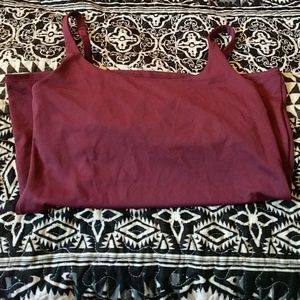 Maroon new York and company tank