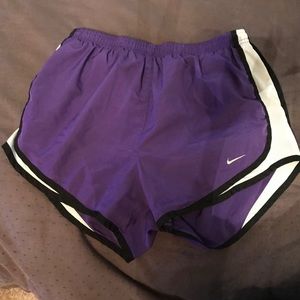 Purple Nike Running Shorts