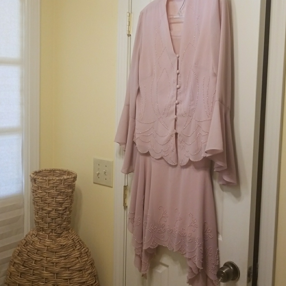 Pink two piece Dress