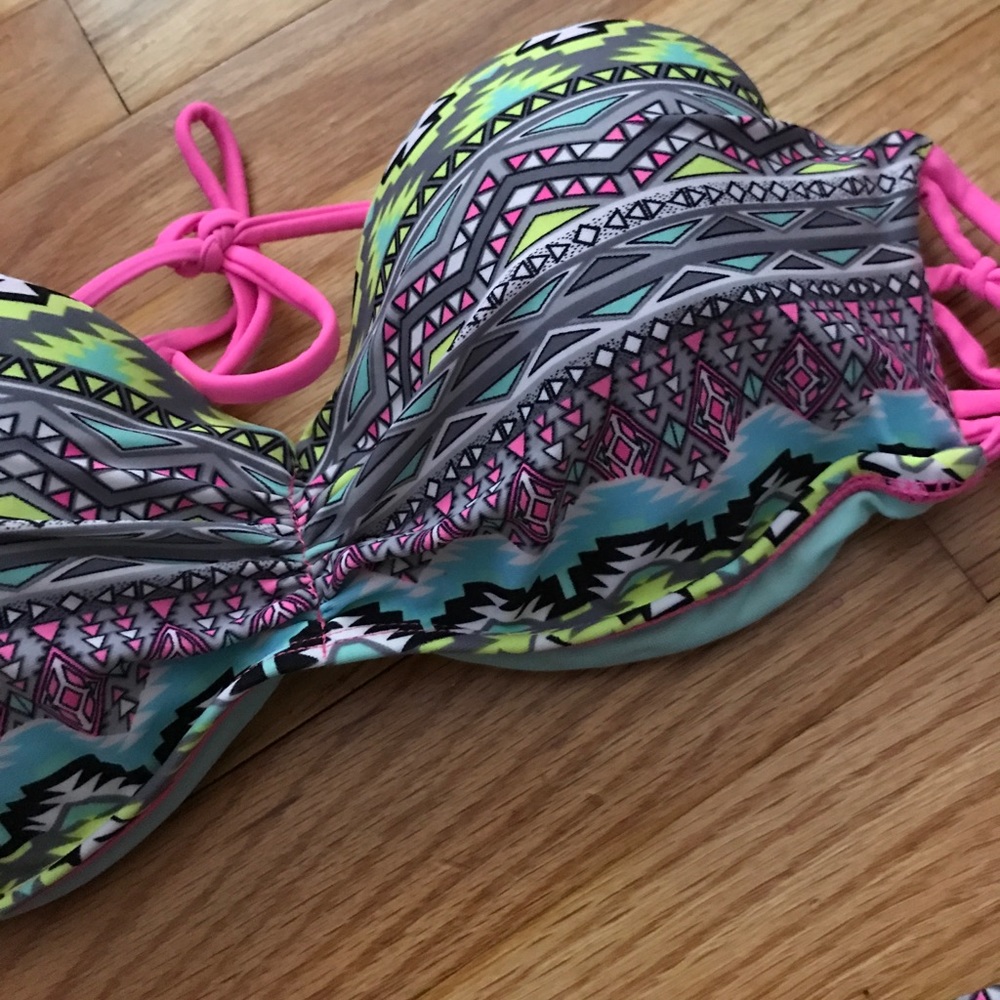 Adjustable Strap Aztec Print Bikini - image 4