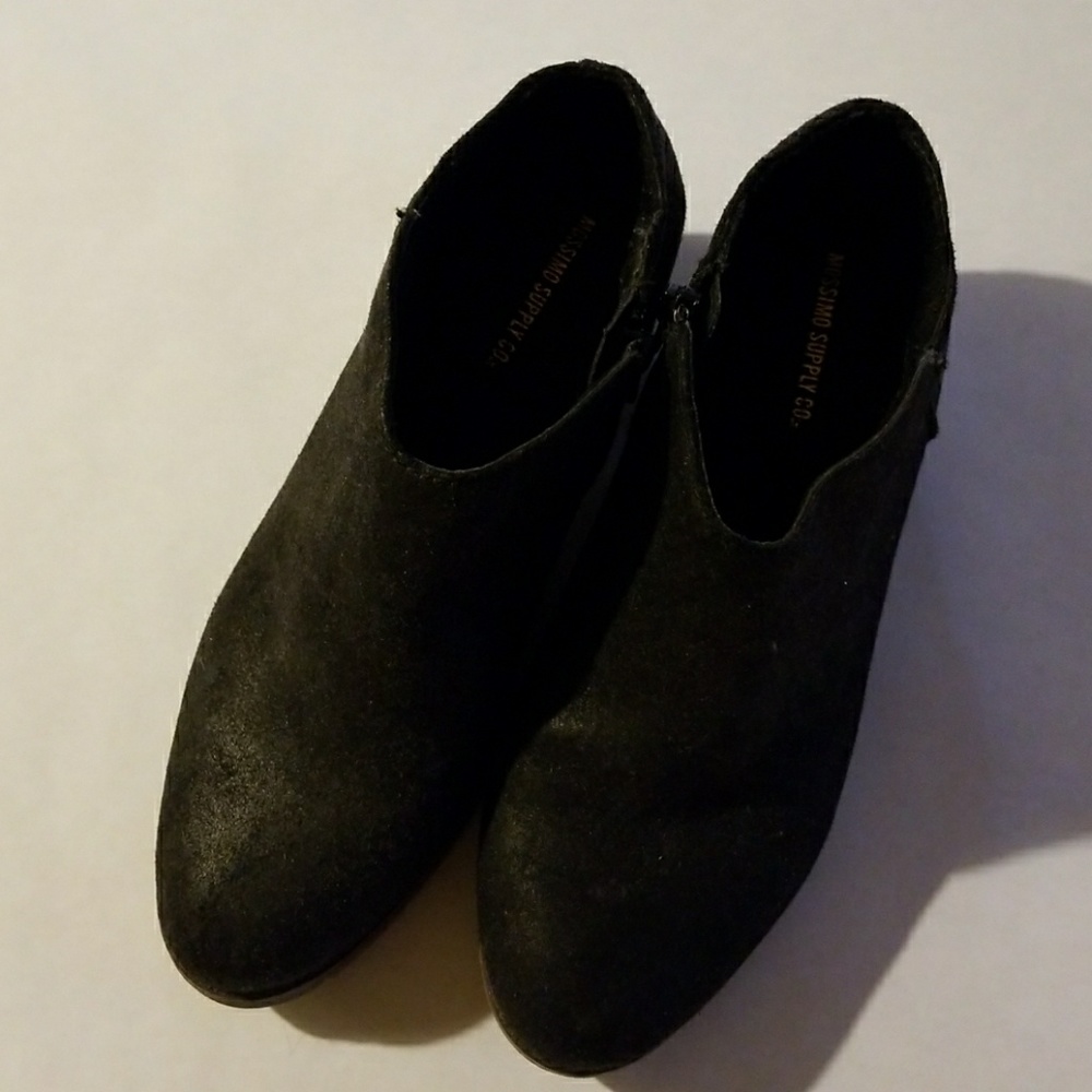 Black MOSSIMO SUPPLY CO. Ankle Boots