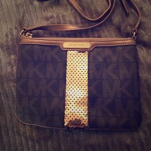 MK cross-body purse