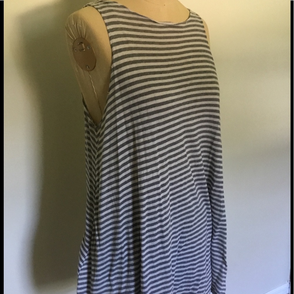 Striped wild fox tunic
