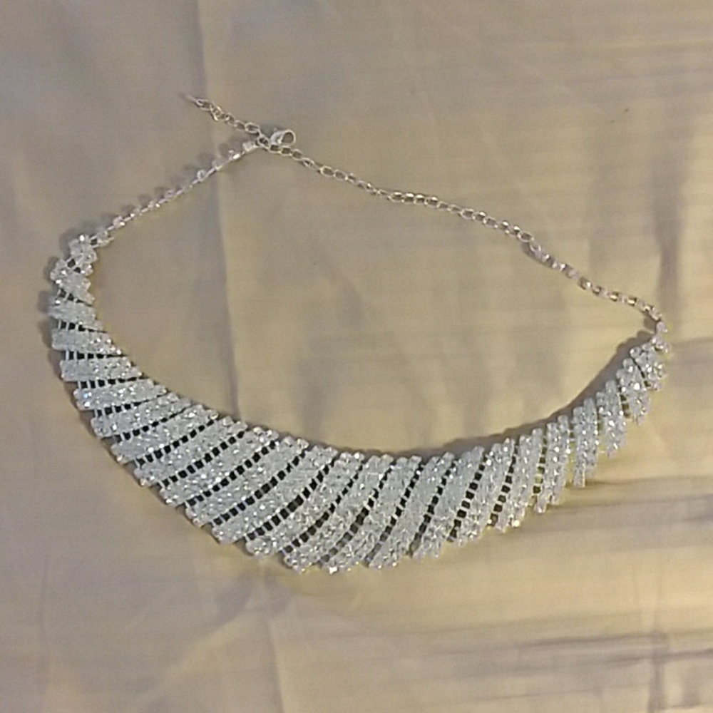 Rhinestone necklace