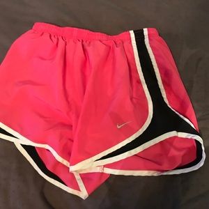 Pink Nike Running Shorts