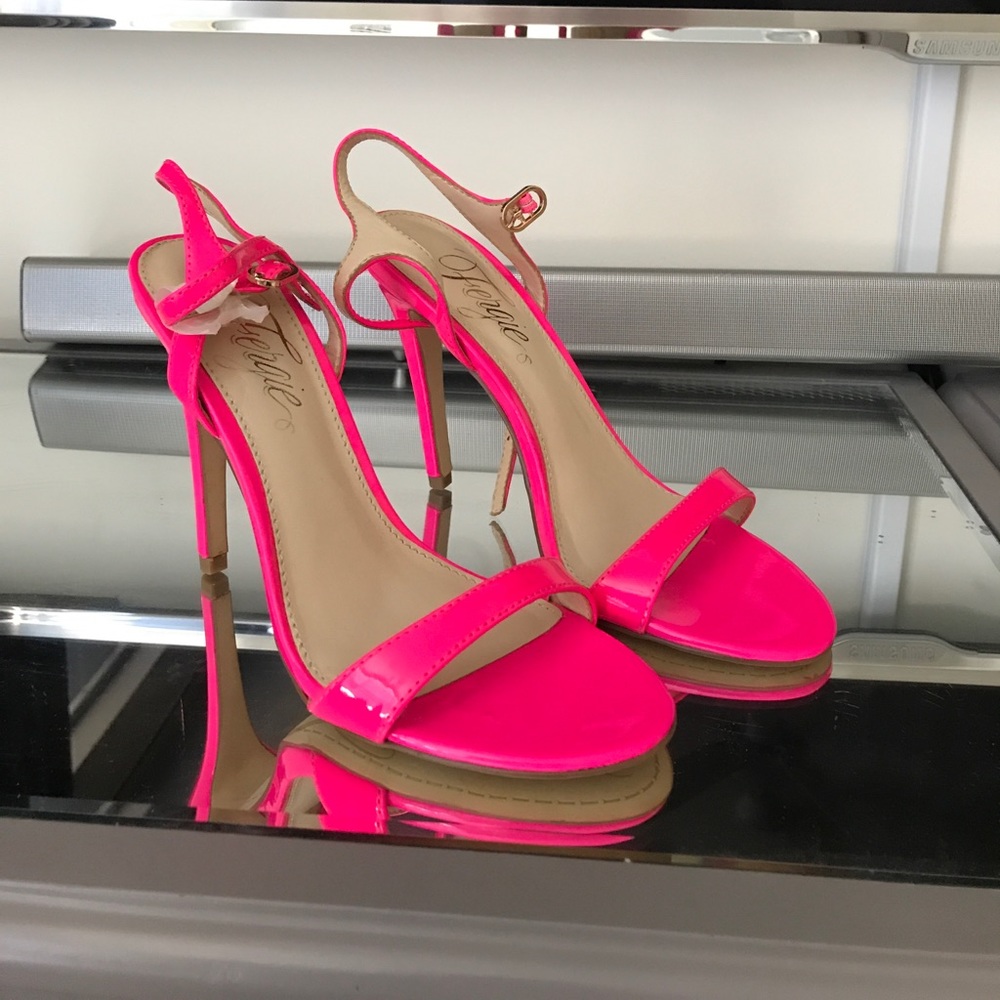 Hot Pink Sandals by Fergie