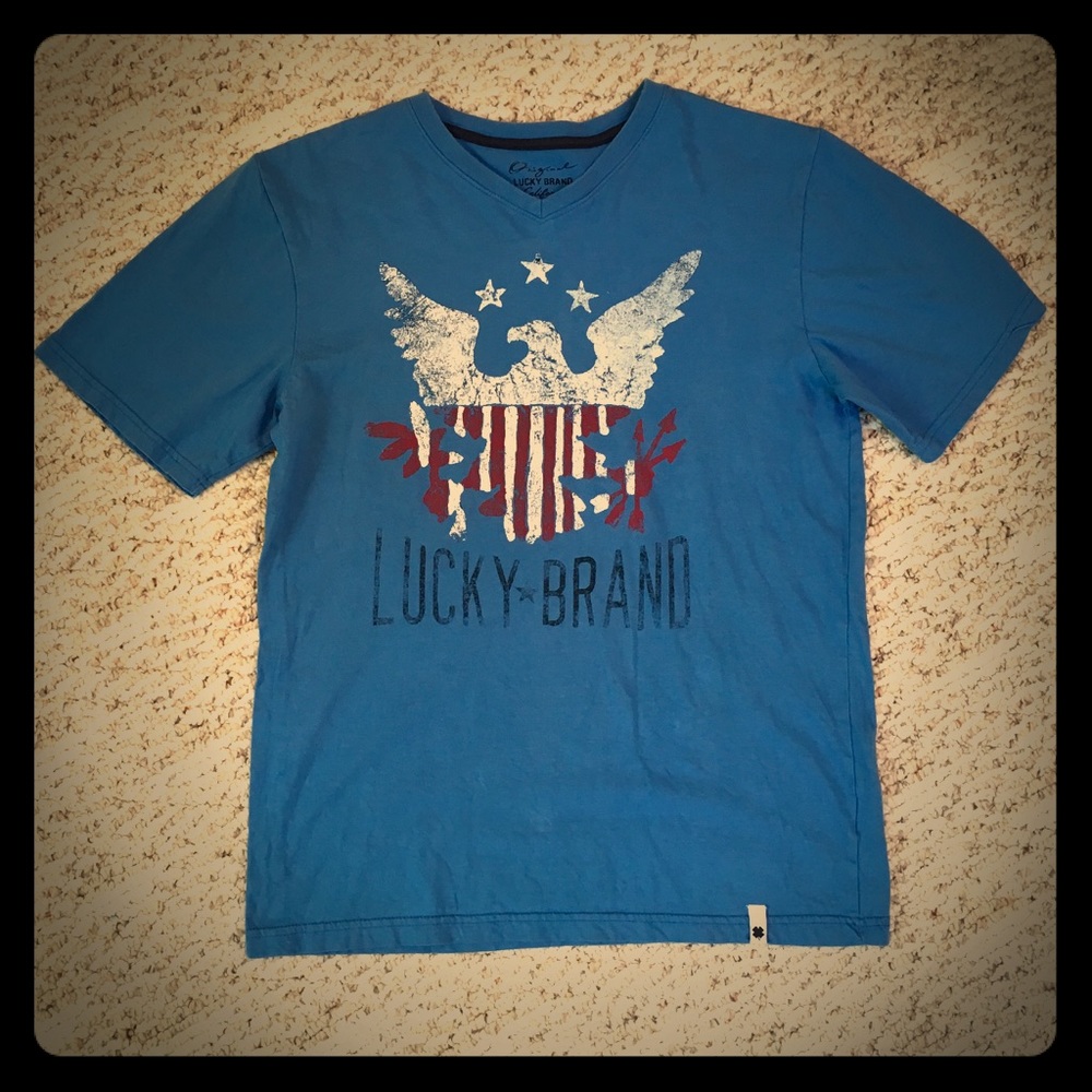 🍀 Original Lucky Brand Tee for Boys Size Large 🍀