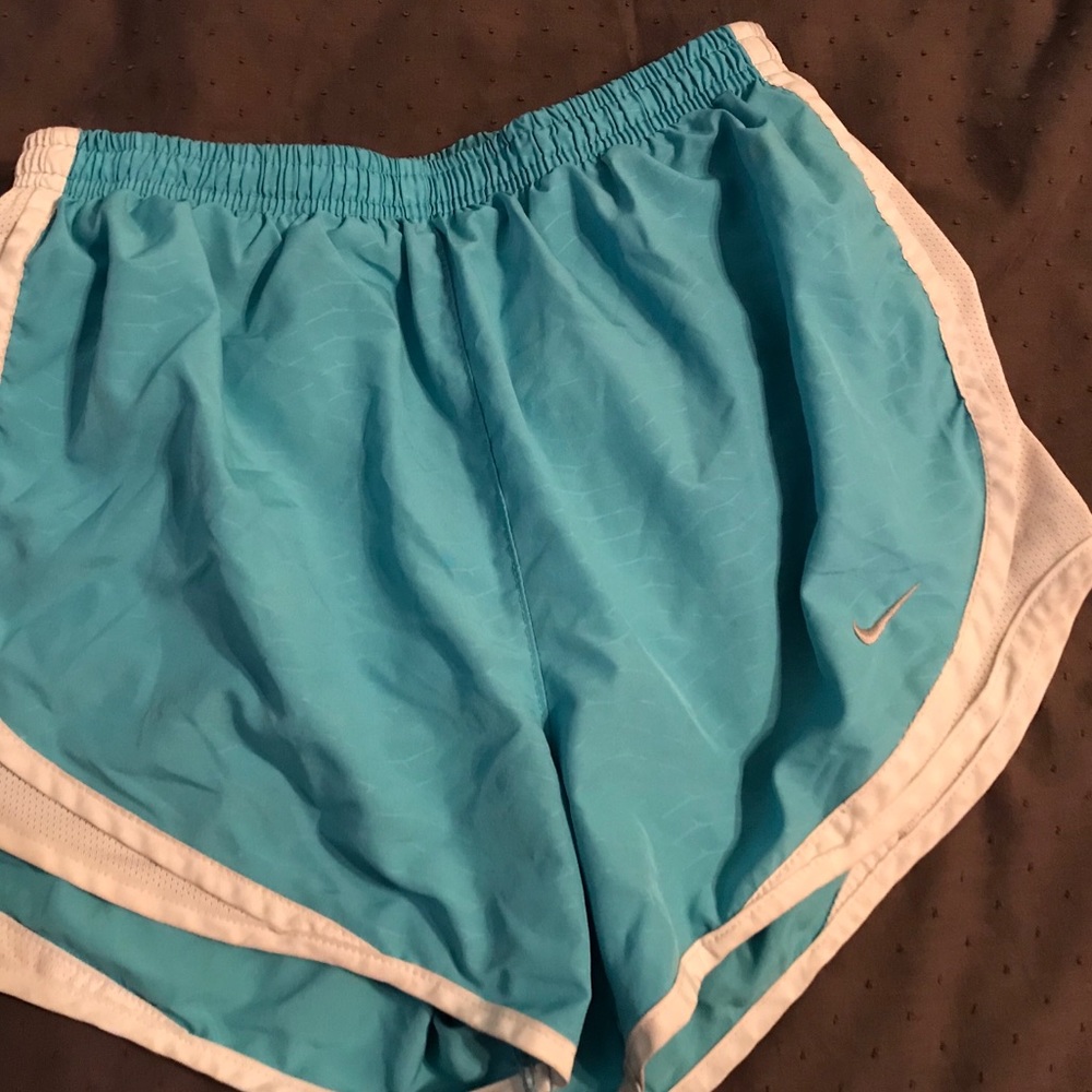 Teal Nike Running Shorts