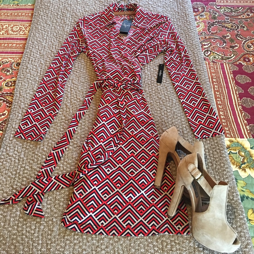NWT Wrap Dress Size M