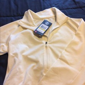 Size medium under armor jacket white