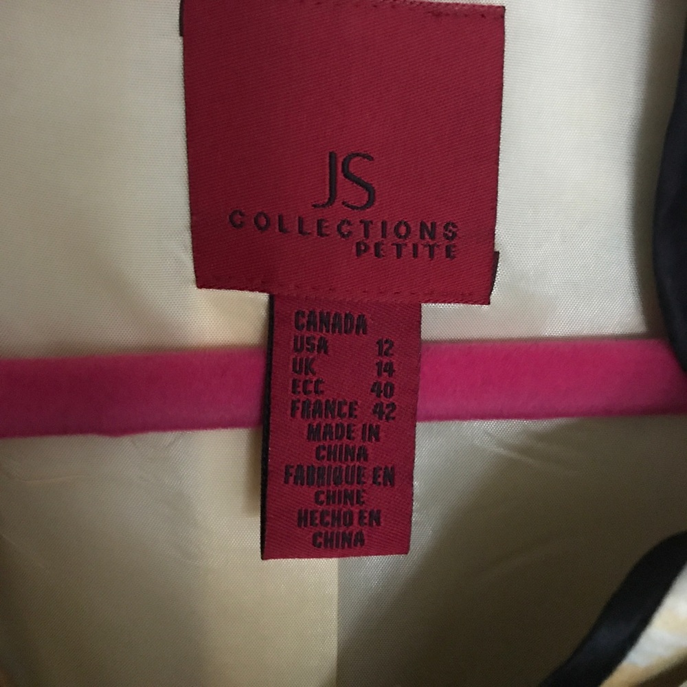 Yellow Flowered Jacket - image 2