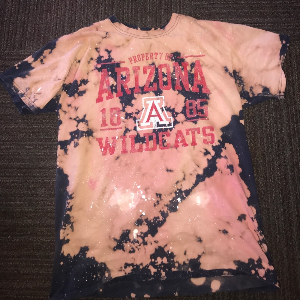 University of Arizona bleached Tailgate Tee