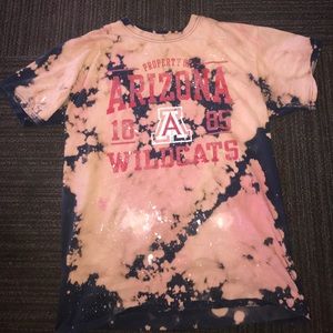 University of Arizona bleached Tailgate Tee