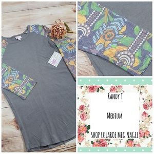LuLaRoe Medium Randy Baseball Tee
