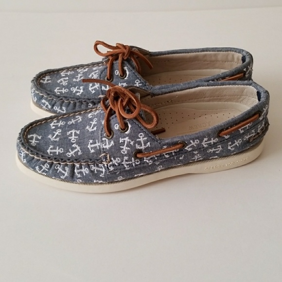 J.Crew Anchor Sperry Top Sider Shoes 6.5 - Picture 4 of 8