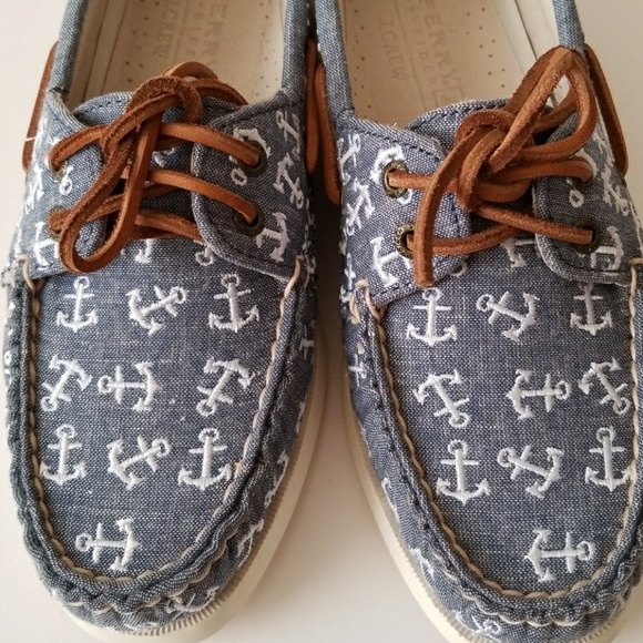 J.Crew Anchor Sperry Top Sider Shoes 6.5 - Picture 6 of 8