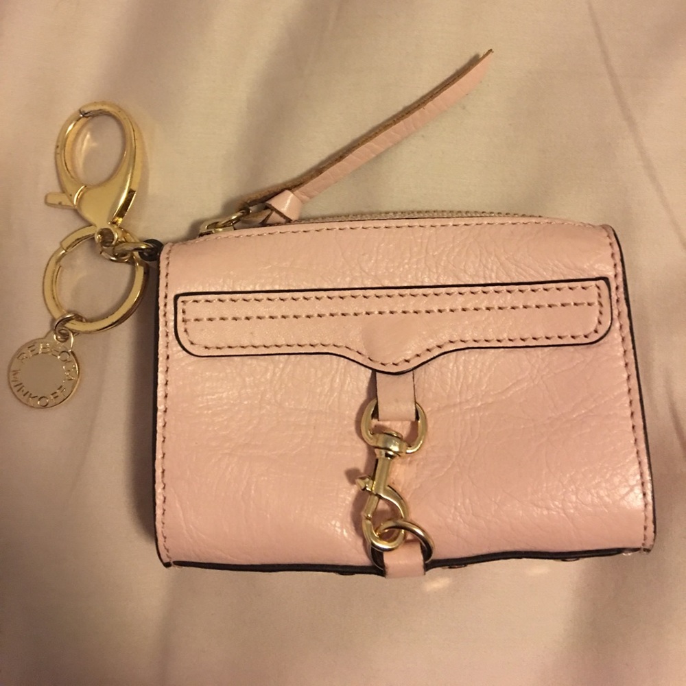 Rebecca Minkoff coin/card holder with key ring