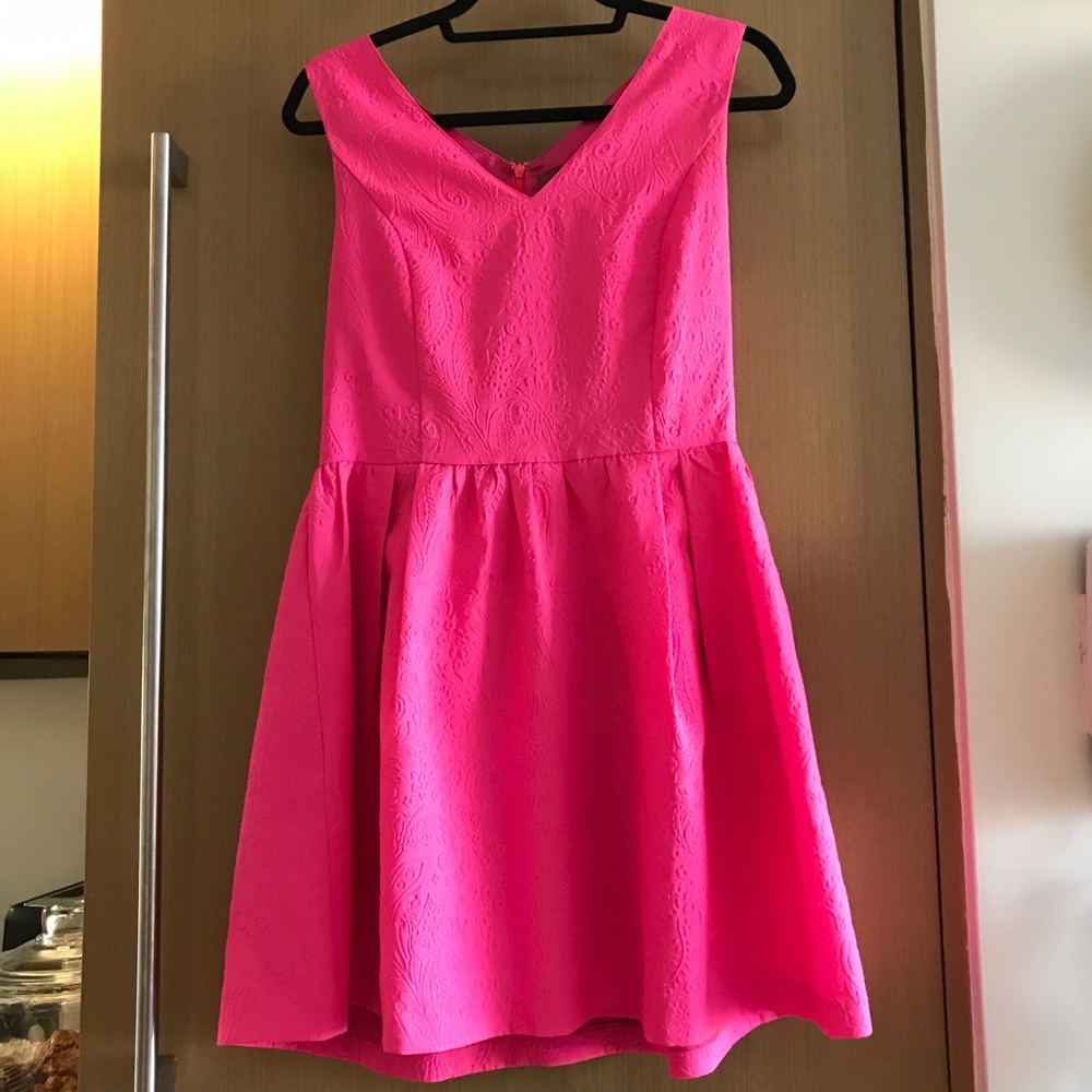 Pink cocktail dress