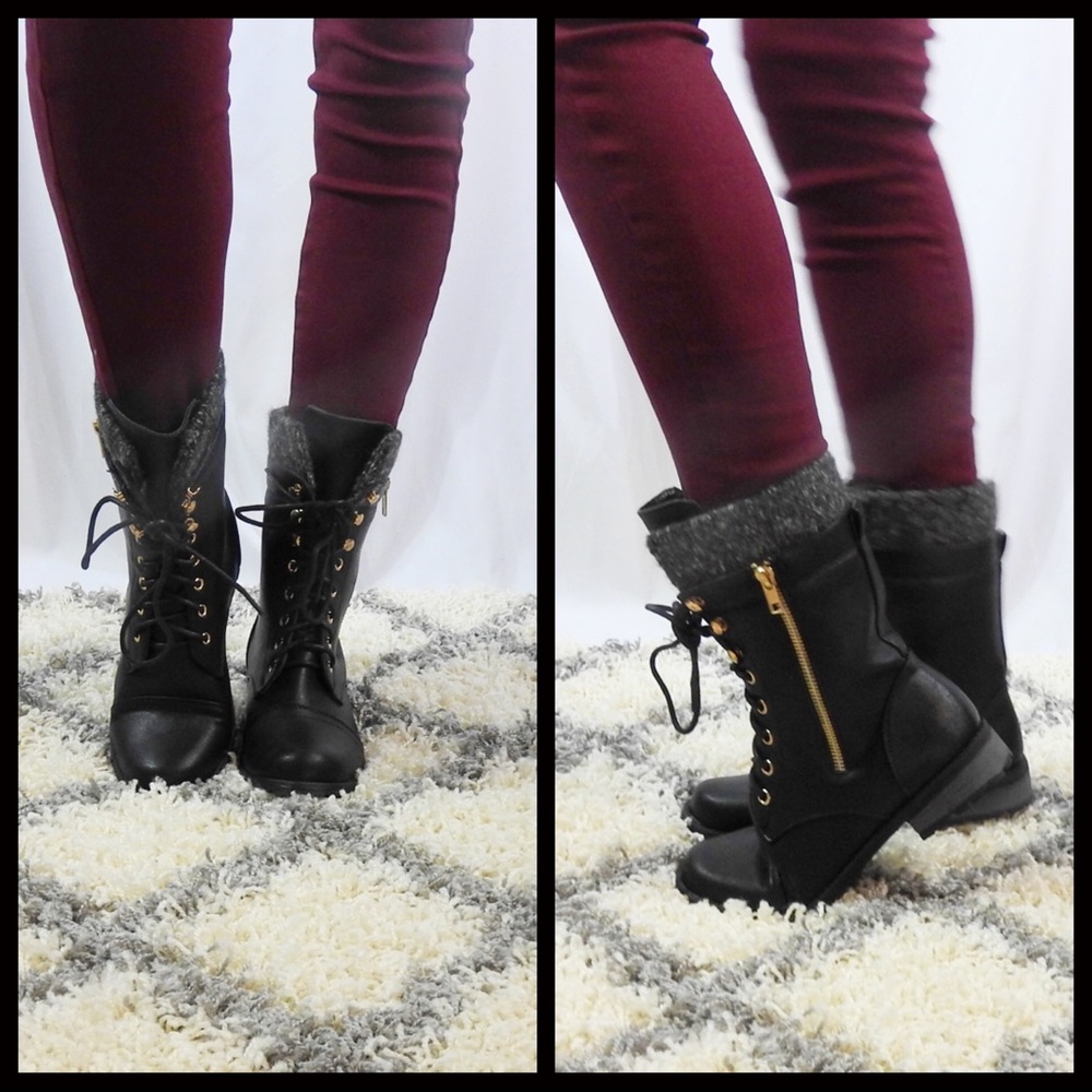 1 LEFT‼️SALE‼️5⭐️Combat Booties - Picture 6 of 7