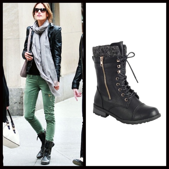 1 LEFT‼️SALE‼️5⭐️Combat Booties - Picture 3 of 7