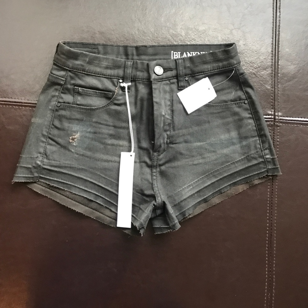 BLANKNYC Black Shorts Size 25 NWT