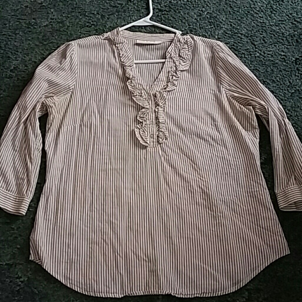 Cotton striped shirt