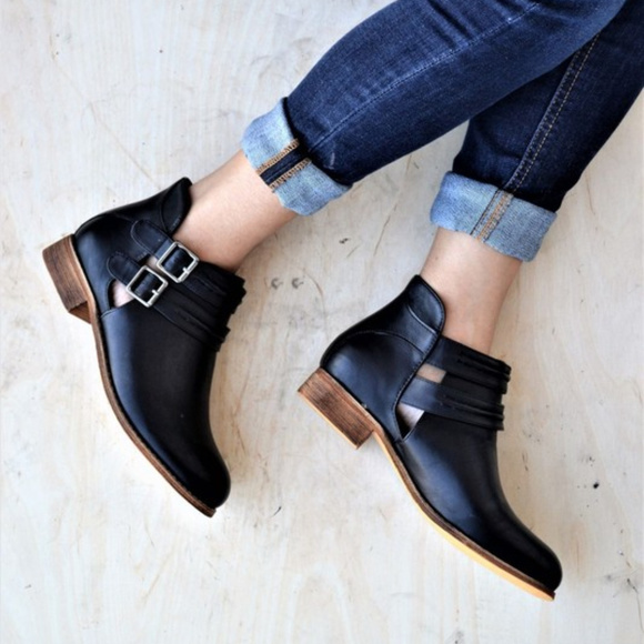 Shoes - Buckle Booties