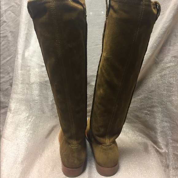 NEW! Frye Cara Suede Tall Boots, #3478326-WHE - Picture 5 of 8