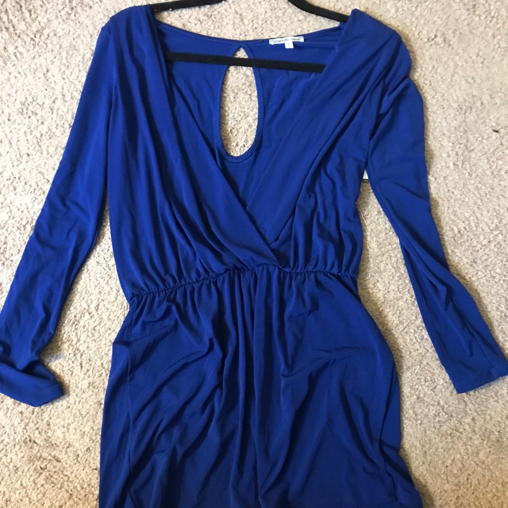 Blue Charlotte Russe romper