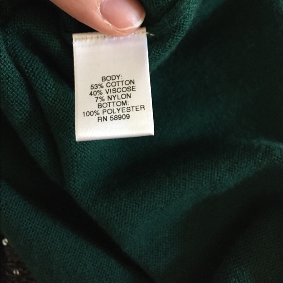 Dark Green Sweater - Picture 5 of 6