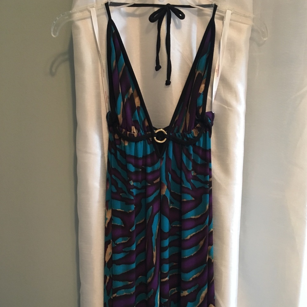 Karina Grimaldi long backless dress