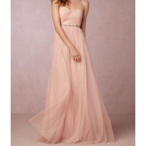 BHLDN Annabelle Jenny Yoo Blush Bridesmaid Dress