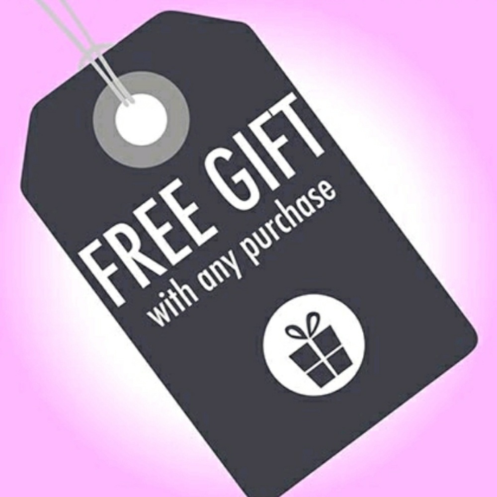 All purchases will include free gifts!
